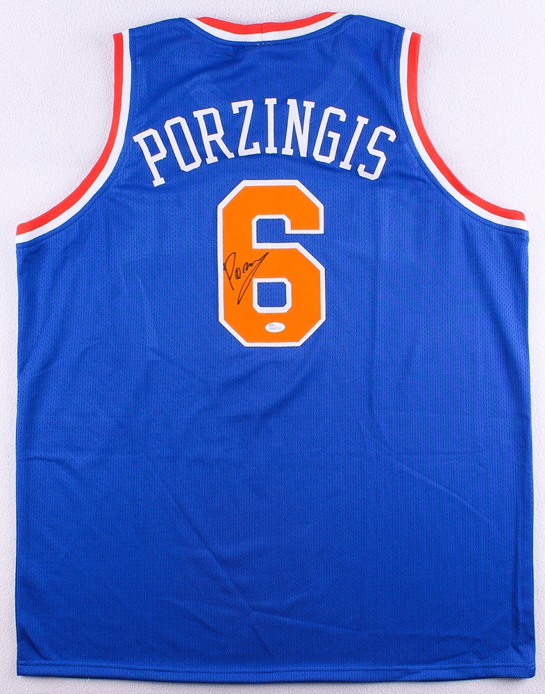 Porzingis jersey clearance authentic