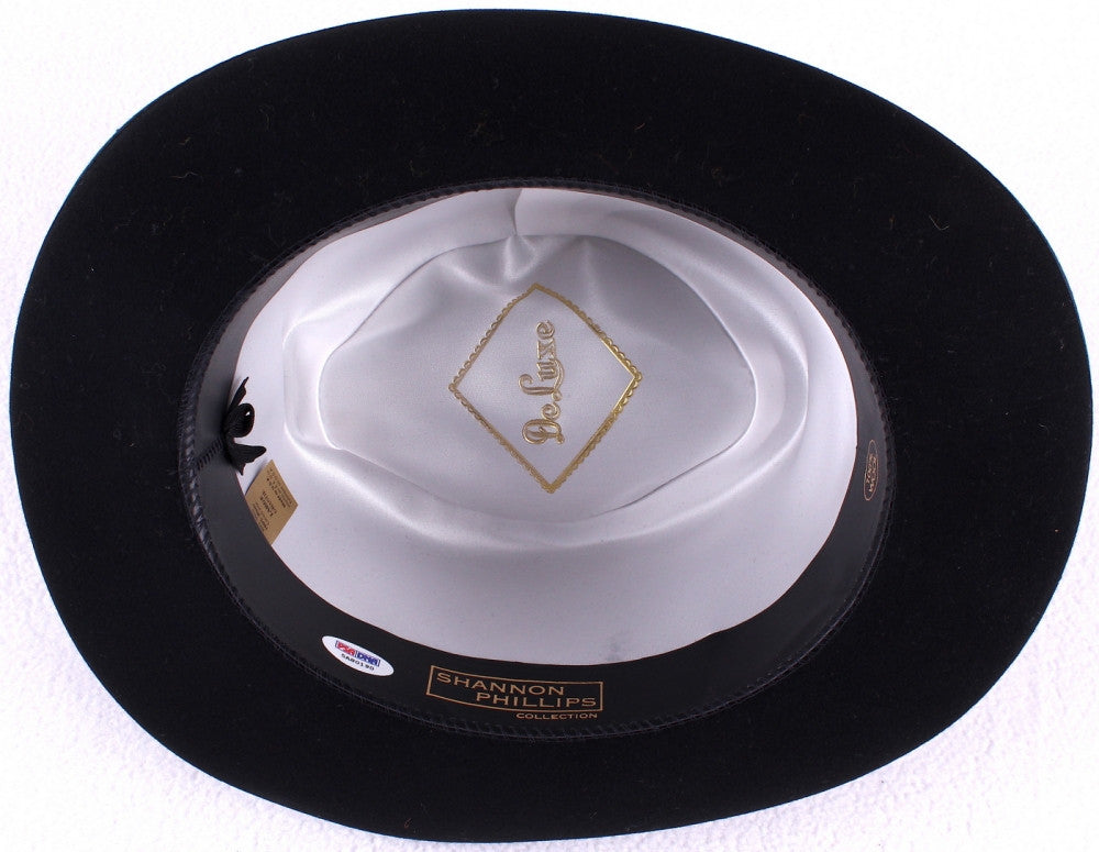 Al Pacino Signed "The Godfather" Movie Prop Replica Black Fedora Hat
