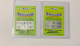 Lot of two Shane Warne buttercup rookie stickers