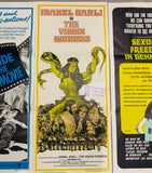 Lot of Vintage Aust / NZ Movie Daybills classic, cult R18+ Restricted Originals