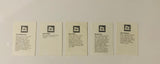 1983 Big Ben cards SANFL lot of 5 stars several Magareys