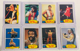 Lot of 8 1986 Scanlens WWF cards Hulk hogan , Andre the giant, rookies etc.