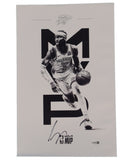 Shai Gilgeous-Alexander Signed Thunder 11x17 Memorabilia