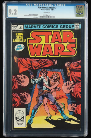 1982 "Star Wars Annual" Issue #2 Comic  (CGC 9.2)