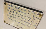 Don Bradman signed Letter