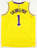 KCP signed Nike Lakers Jersey