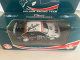 Signed Peter Brock Classic Carlectables HRT Racing Commodore On Car Auto