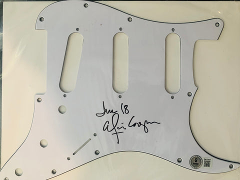 Alice Cooper Signed and inscribed “Im 18” pick guard