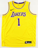 KCP signed Nike Lakers Jersey