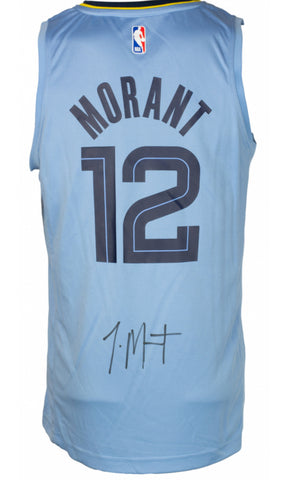 Ja Morant signed jersey 
Fanatics - on jersey auto