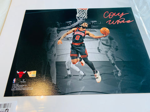 Coby White 11x14 Inch Signed Memorabilia Fanatics