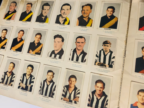 1948 KORNIES FULL SET IN ALBUM INCLUDING HOF ROOKIE DYER , RICHARDS