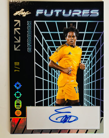 Endrick 2024 Leaf Futures Multi-Sport Silver Holo Auto /10