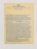 1986 Scanlens F1 Australian Motor Racing - Ayrton Senna RC #65