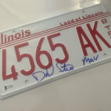 Daniel Stern Signed  Home Alone License Plate Inscribed "Marv"