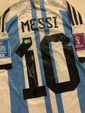 Lionel Messi signed Argentina jersey