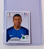 2018 Panini World Cup Sticker Kylian Mbappe RC #209