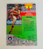 Tony Modra Signed 1994 Select #8 RC Full signature rookie auto