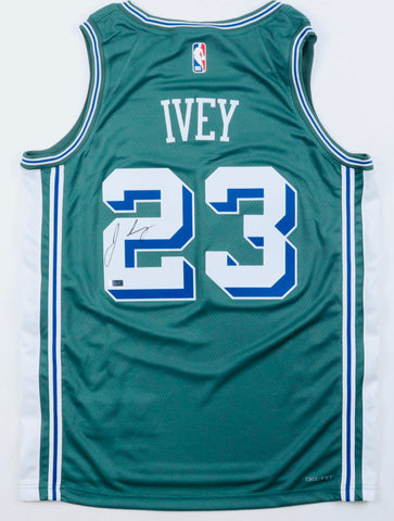 Jaden Ivey Signed Pistons Nike Authentic Jersey (Panini boxed Big Sean design )