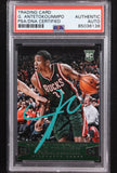 Signed Giannis Antetokounmpo Panini rookie  RC auto #194 PSA