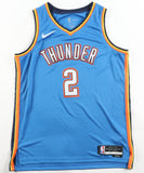 Shai Gilgeous-Alexander Signed Thunder Nike Authentic Jersey