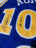 Tim Hardaway, Chris Mullin & Mitch Richmond Signed Run TMC Jersey