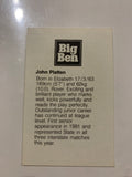 1983 AFL Big Ben Card - Signed John PLATTEN SANFL - NM Pre-Rookie auto rare