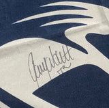 6 Foot Wide Geelong Football Club Flag Signed By Garry Ablett Jr