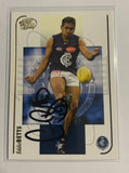 Select AFL 2005 Eddie Betts #31 Autographed Trading Card Signed Rookie RC