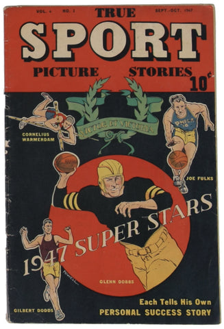 1947 True Sport Picture Stories Vol. 4 Issue #3 Street & Smith Comic Book