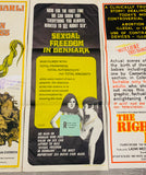 Lot of Vintage Aust / NZ Movie Daybills classic, cult R18+ Restricted Originals