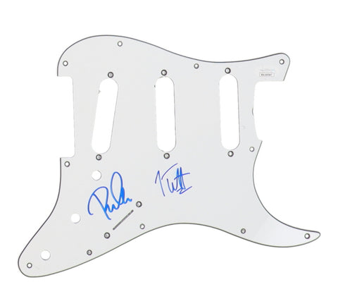 Def Leppard signed guitar pick guard