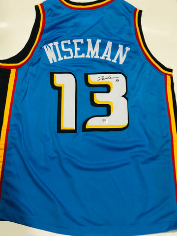 James Wiseman signed Jersey