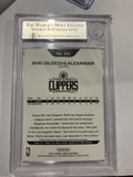 Shai Gilgeous-Alexander Rookie Signed Auto Hoops - Beckett