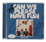 Signed Kings of Leon "Can We Please Have Fun" CD Album