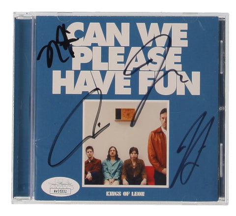 Signed Kings of Leon "Can We Please Have Fun" CD Album