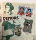 1984 VFL Scanlens Football  album COMPLETE SET Lockett rookie
