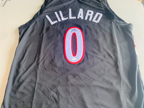 Damian Lillard Signed Trailblazers Jersey