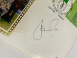 First Day Cover County Cricket /Australian Tour 1993 - Shane Warne Rookie auto
