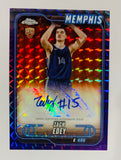 2024-25 Topps Chrome - Autographs Zach Edey #TCA-ZED Purple Geometric Refractor