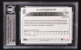 Julio Rodriguez Signed Topps Update Series rookie auto