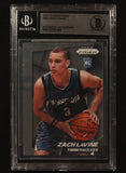 Signed Zach Lavine Panini Prizm RC (BGS) auto (read)