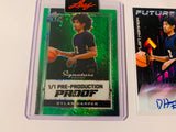 Dylan Harper leaf three card lot rookie auto 3/8 leaf 1/1
