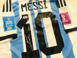 Lionel Messi signed Argentina jersey