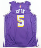 Deandre Ayton Signed Lakers Jordan Authentic Jersey