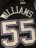 Jason Williams Signed Sacramento Kings Mitchell and Ness