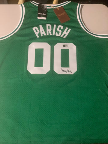 Robert Parish Signed Celtics Mitchell & Ness Authentic Jersey 1985-86 - Beckett