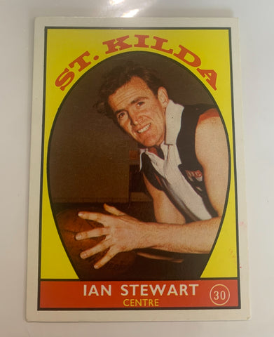 1968 Scanlens VFL Ian Stewart