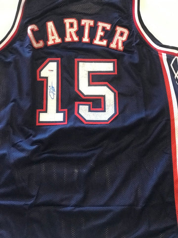 Vince carter framed 2024 jersey