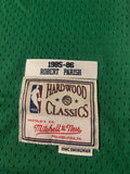 Robert Parish Signed Celtics Mitchell & Ness Authentic Jersey 1985-86 - Beckett